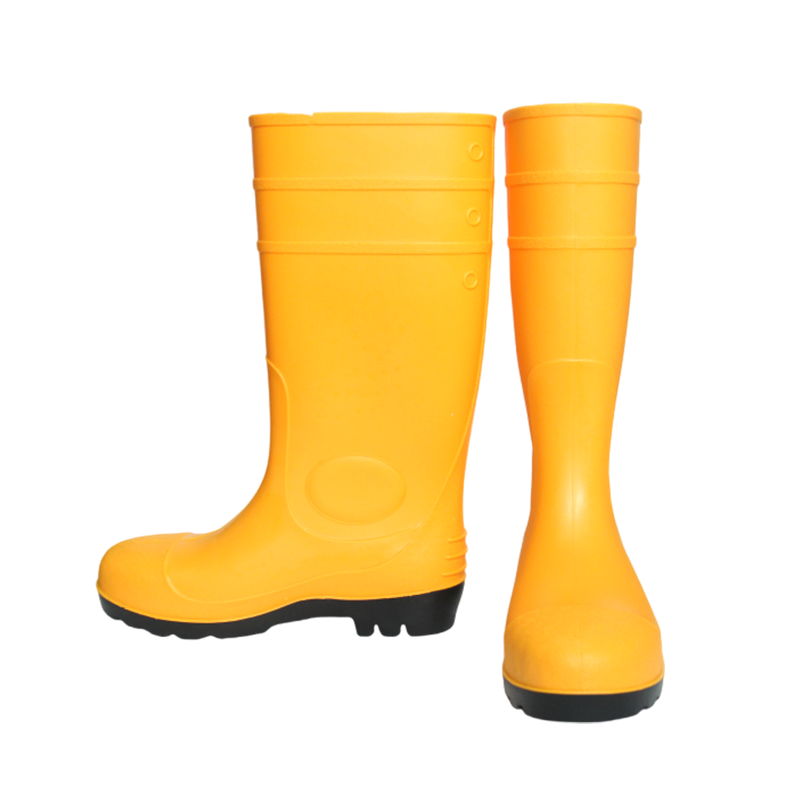 SS032-YB Steel Toe Safety Rain Boots Men Men