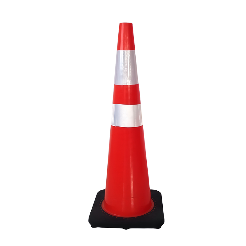 TC-PVC90B 900MM PVC Traffic Cone مع قاعدة
