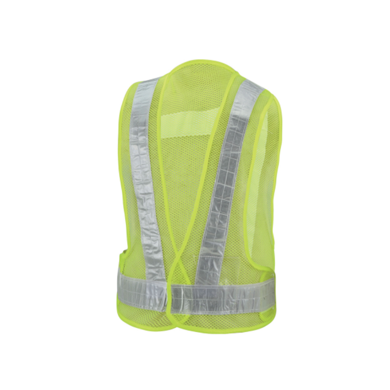 SV008 الاقتصاد Hi-Viz 100 ٪ شبكة البوليستر سترة السلامة العاكسة